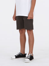 Big Boys Encino Modern Stretch Short - Rinsed Black